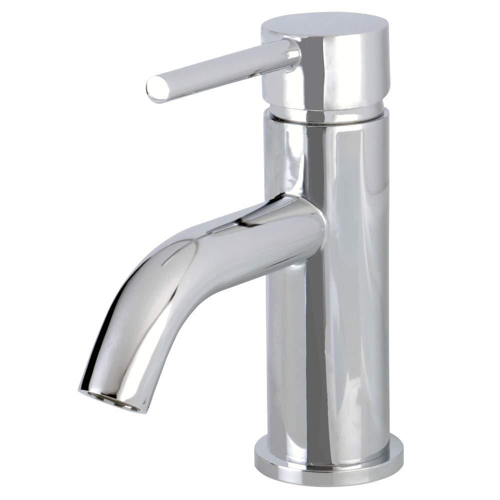 Kingston Brass Concord Single-Handle 1-Hole Deck Mount Bathroom Faucet with Push Pop-Up
