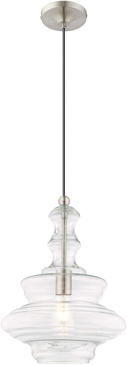 Livex Lighting Art Glass 12 in. 412 Pendant Light