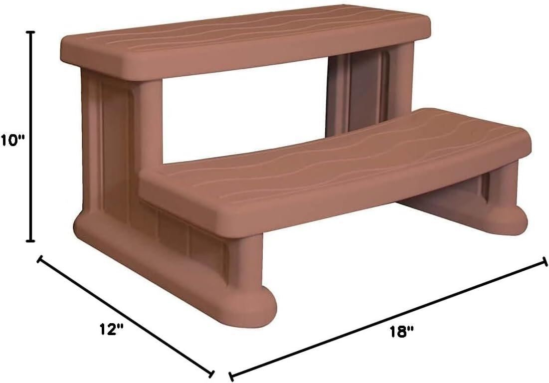 Redwood Plastic Foldable Spa Side Step