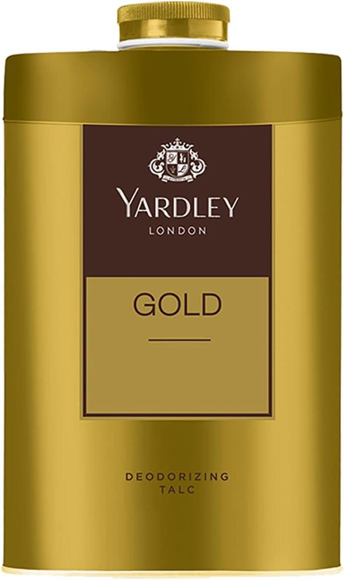Yardley London Gold Perfumed Talc, 250 gm 8.8 oz