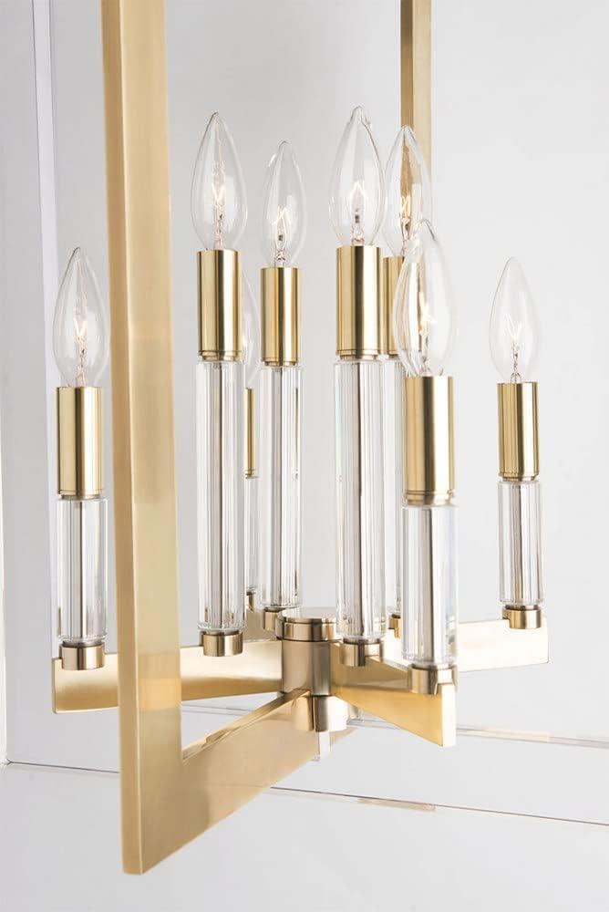 Hudson Valley Lighting Wellington 8 - Light Dimmable Geometric Chandelier