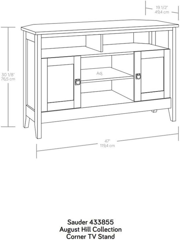 August Hill Corner TV Stand for TVs up to 50" - Sauder