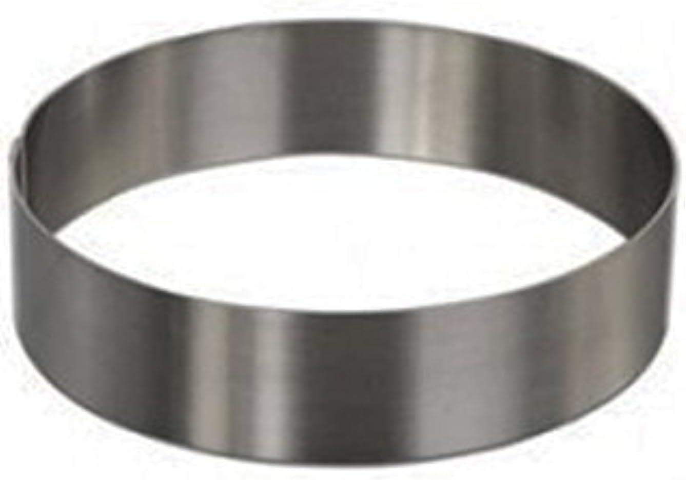 Heavy Gauge Stainless Steel 8-Inch Round Cake Mold Pastry Ring