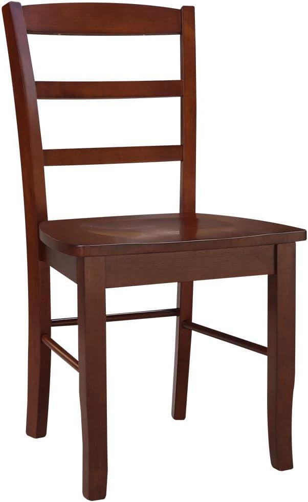 Set of 2 Madrid Ladderback Chairs - International Concepts