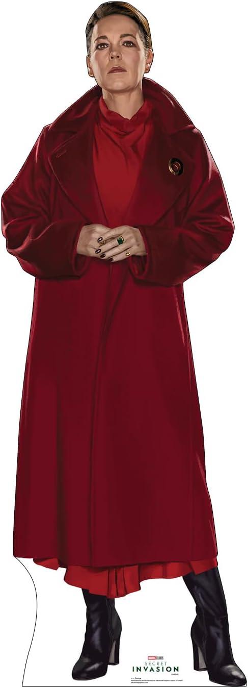 Life-Size Red Cloak Marvel Character Cardboard Cutout