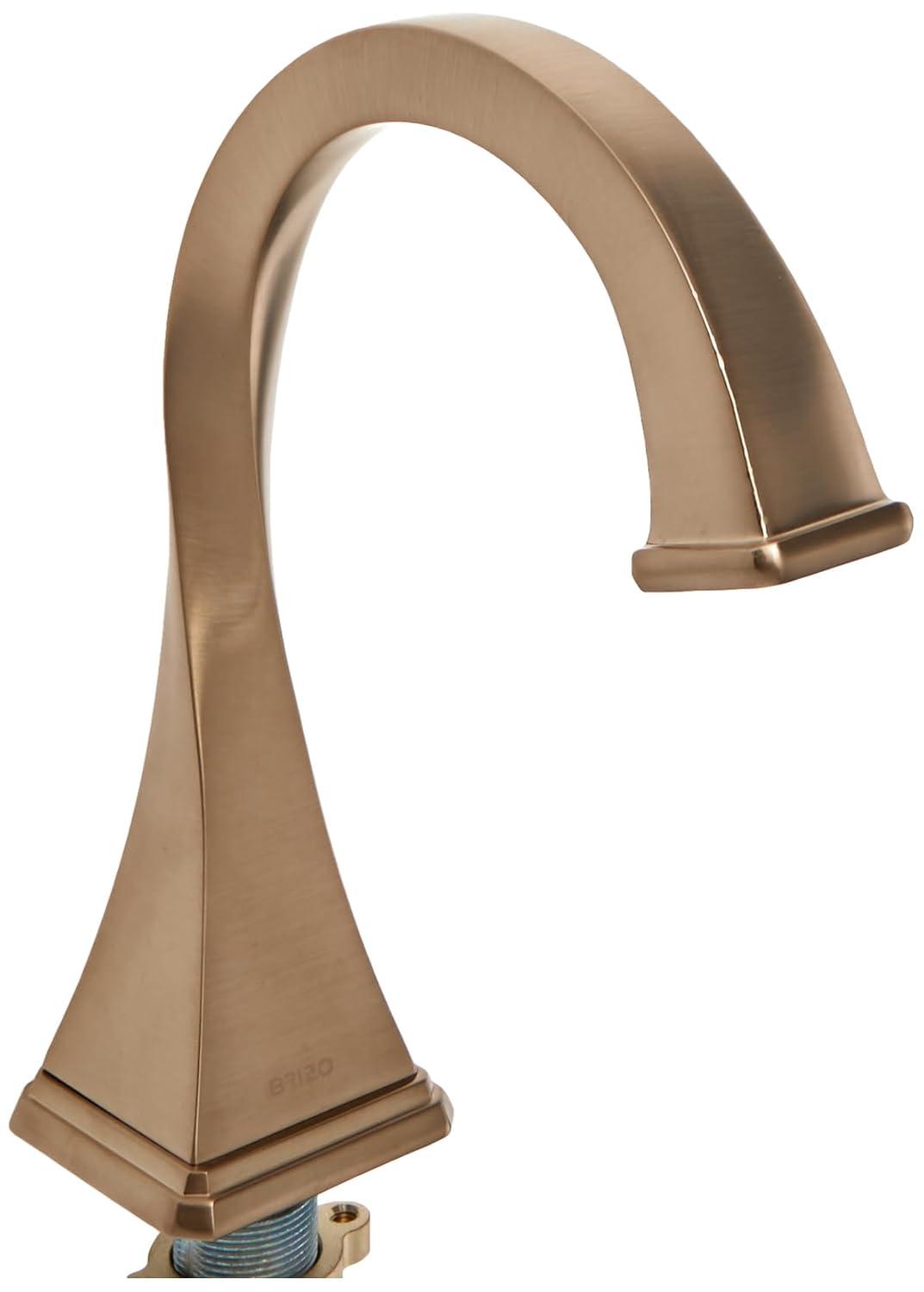 Brizo Virage: Widespread Lavatory Luxe Gold