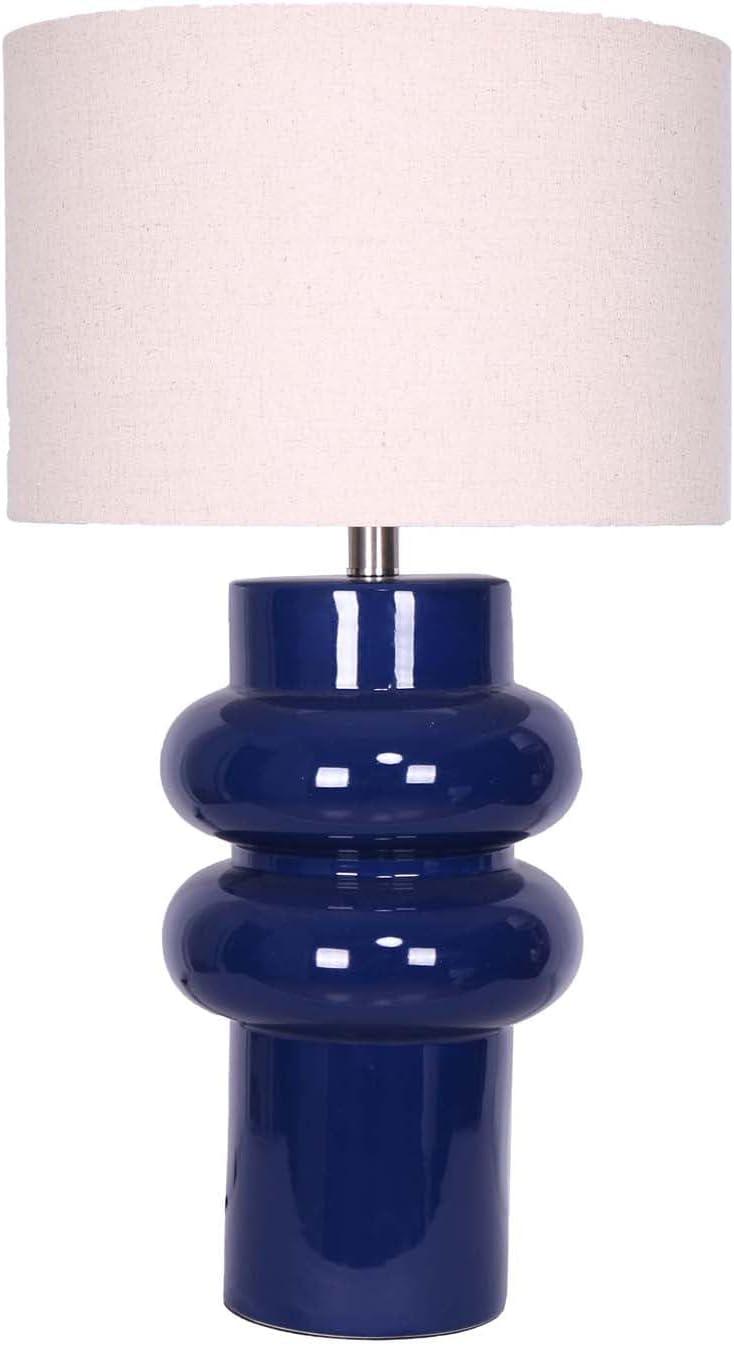 Halleck 25.5" Table Lamp - Blue - Safavieh.