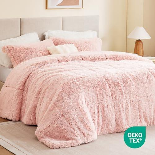Intelligent Design Malea Shaggy Faux Fur Comforter Mini Set