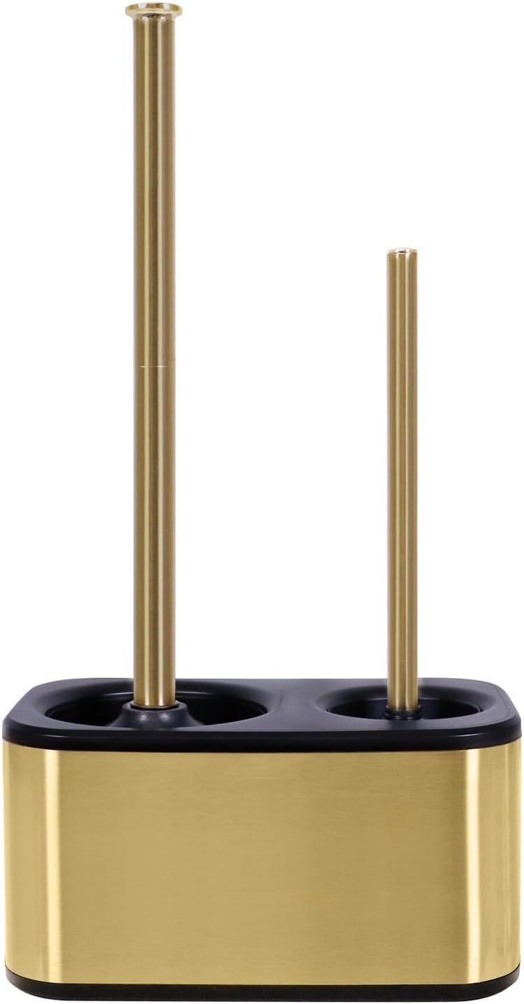 Blue Donuts Blue Donuts Metal Toilet Brush Set