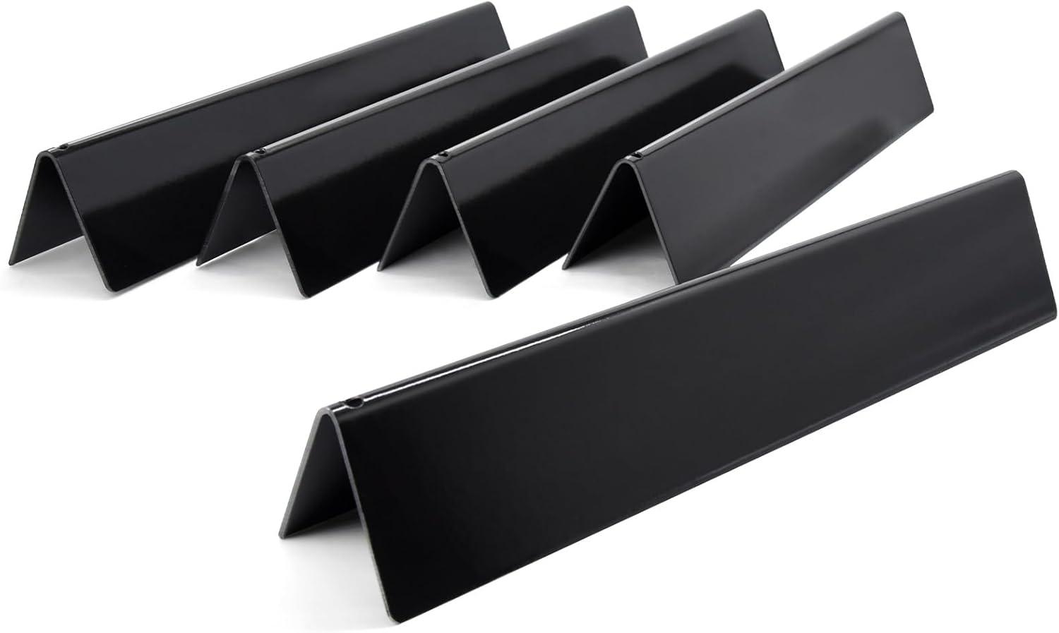 Weber Weber Replacement Flavorizer Bars, 17.5", For Genesis 300 Series (front-mounted Control Panel), Porcelain-enameled Steel (Set of 5)