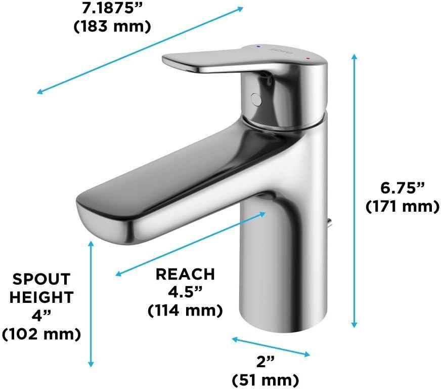 G Series Single Hole Bathroom Faucet with Drain Assembly and Comfort Glide™ Technology