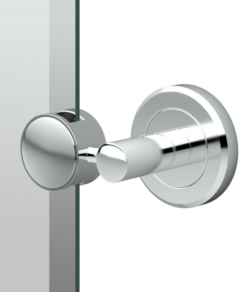 Latitude II Wall Mounted Frameless Beveled Rectangle Mirror | Pivoting Bathroom Vanity Wall Mirror
