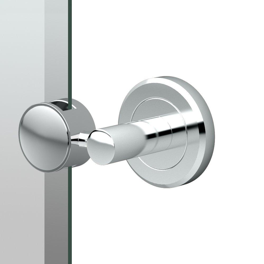 Latitude II Frameless Oval Wall Mirror | Bathroom Vanity Mirror