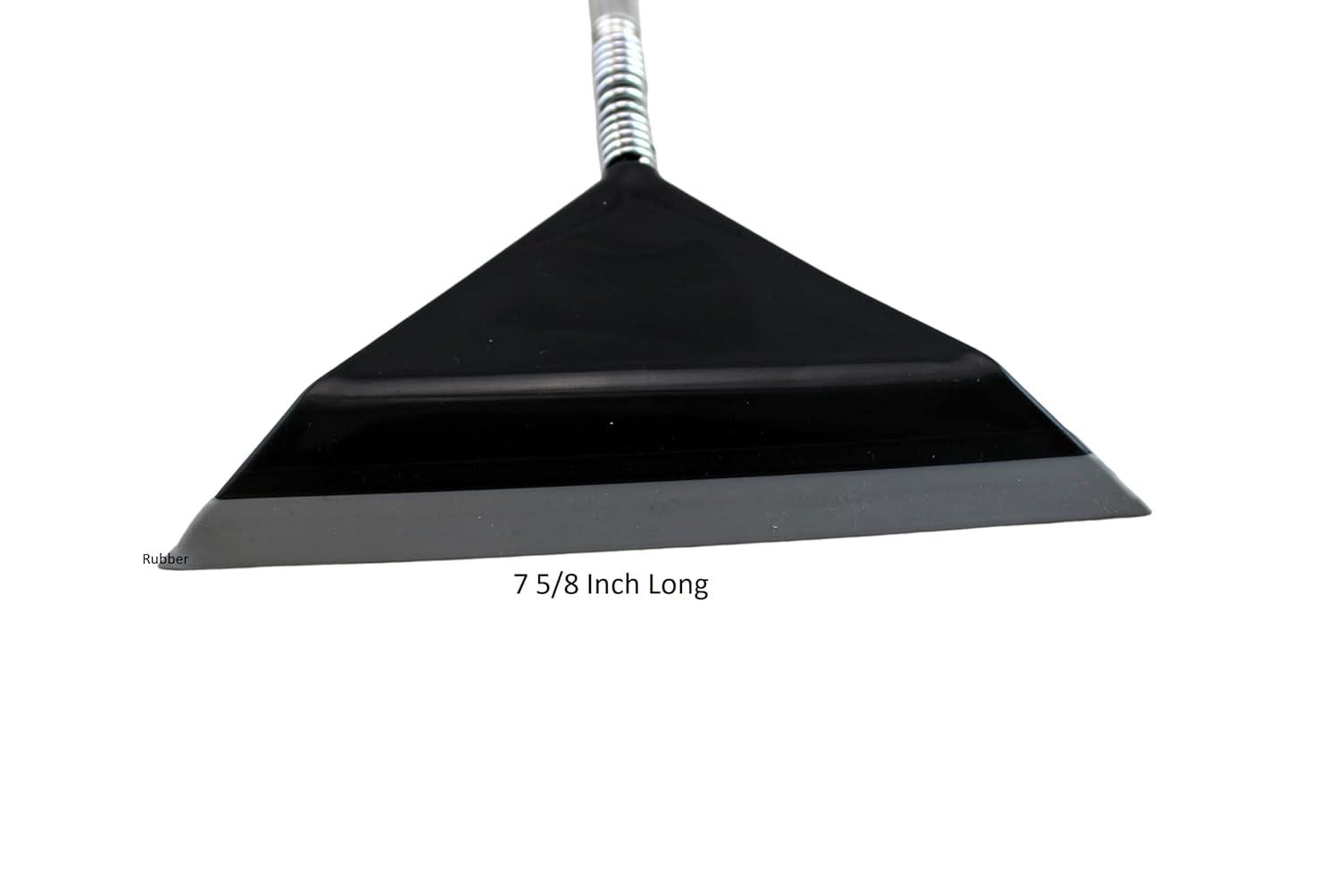Extendable Stainless Steel and Rubber Squeegee with Telescopic Handle