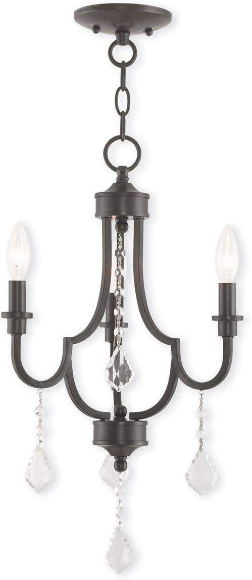 Livex Lighting Glendale 3 - Light Chandelier in  English Bronze