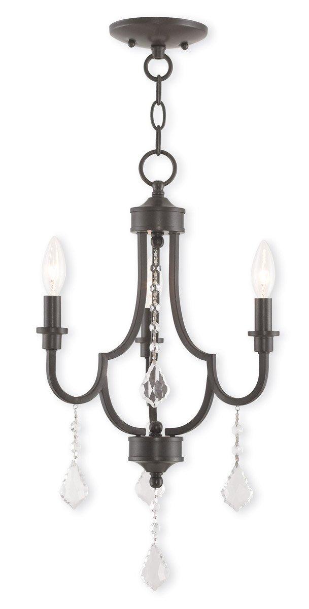Livex Lighting Glendale 3 - Light Chandelier in  English Bronze