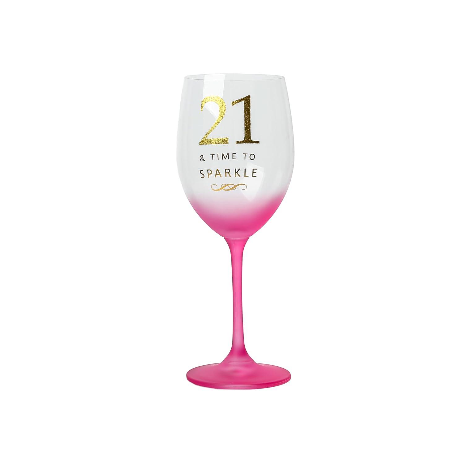 21 - Gift Boxed 19 oz Crystal Wine Glass