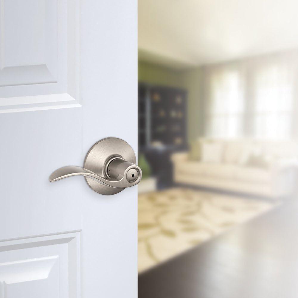 Accent Privacy Door Lever with Rosette