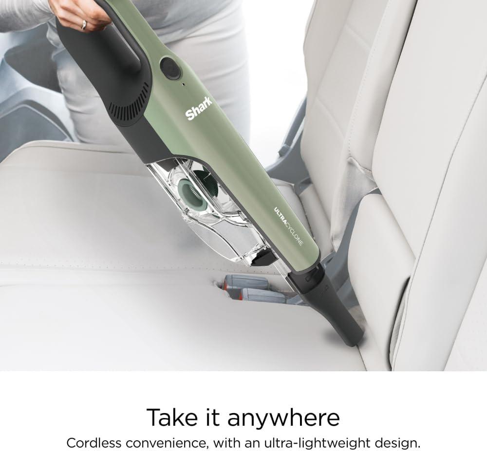 Shark CH901 Shark UltraCyclone Pro Cordless Handheld Vacuum, with XL Dust Cup, Green