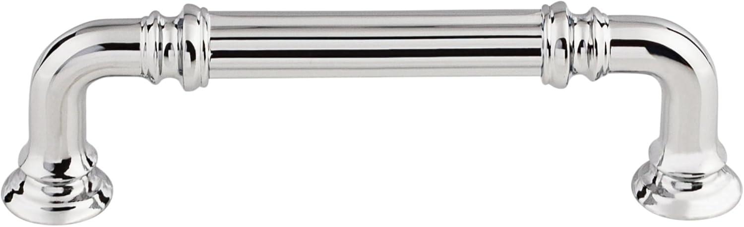 Polished Chrome 5" Traditional Reeded Cabinet Handle