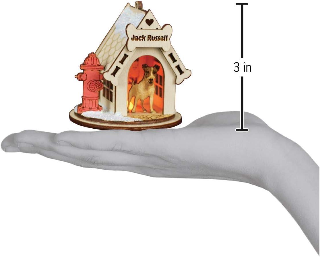 Old World Christmas Wood Animals Hanging Figurine Ornament