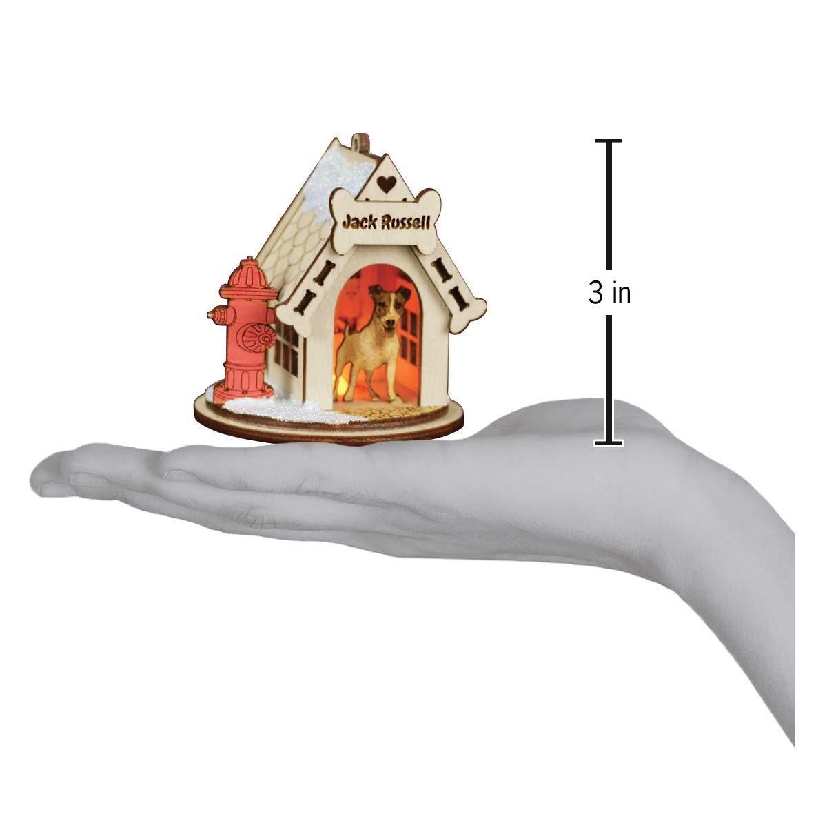 Old World Christmas Wood Animals Hanging Figurine Ornament