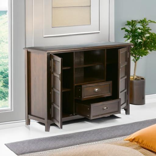 Simpli Home Burlington Tall TV Media Stand