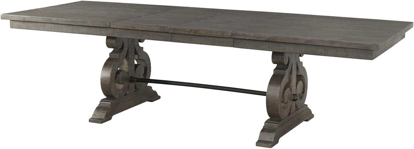 Picket House Furnishings Stanford Dining Table in Dark Ash