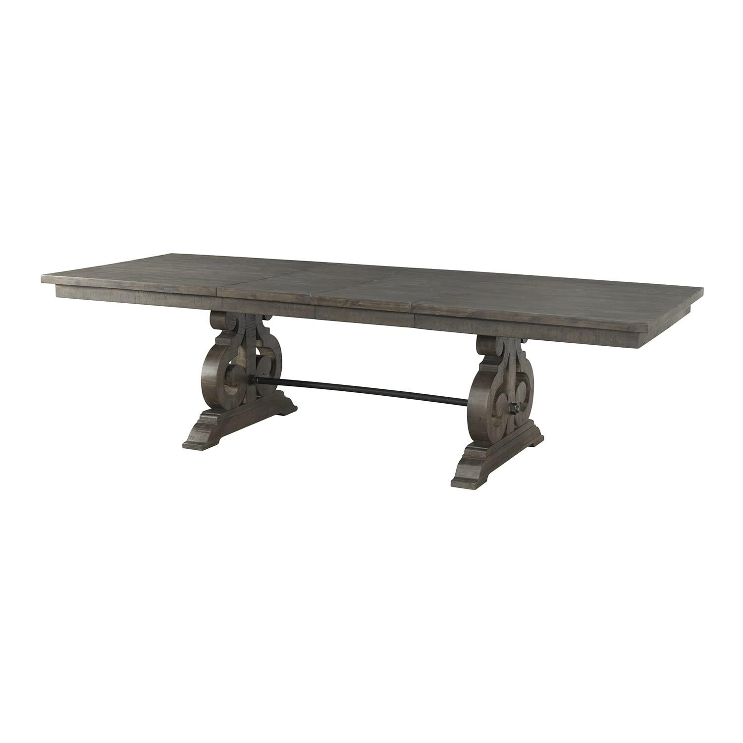 Picket House Furnishings Stanford Dining Table in Dark Ash