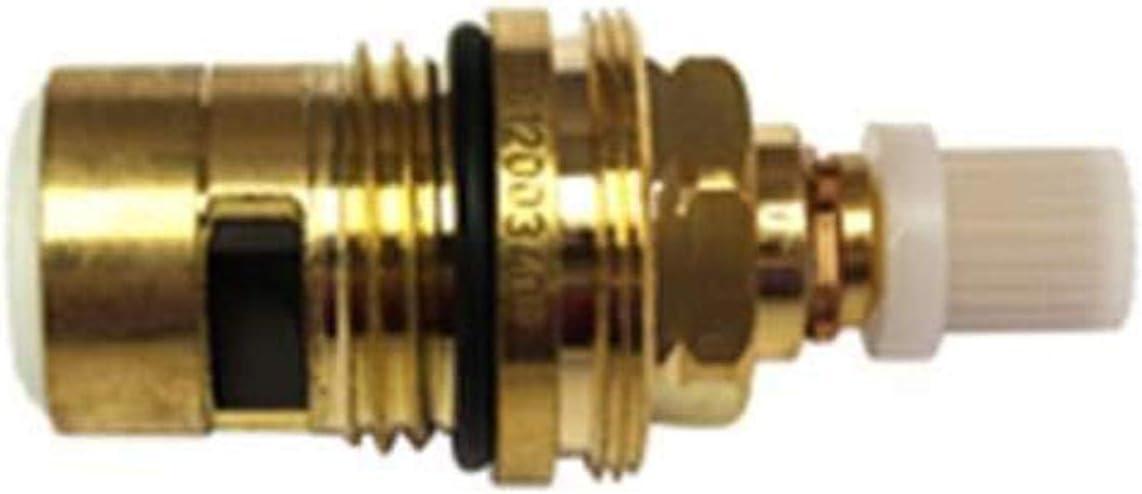 Contemporary Brass Quarter Turn Valve Cartridge - Antique Finish