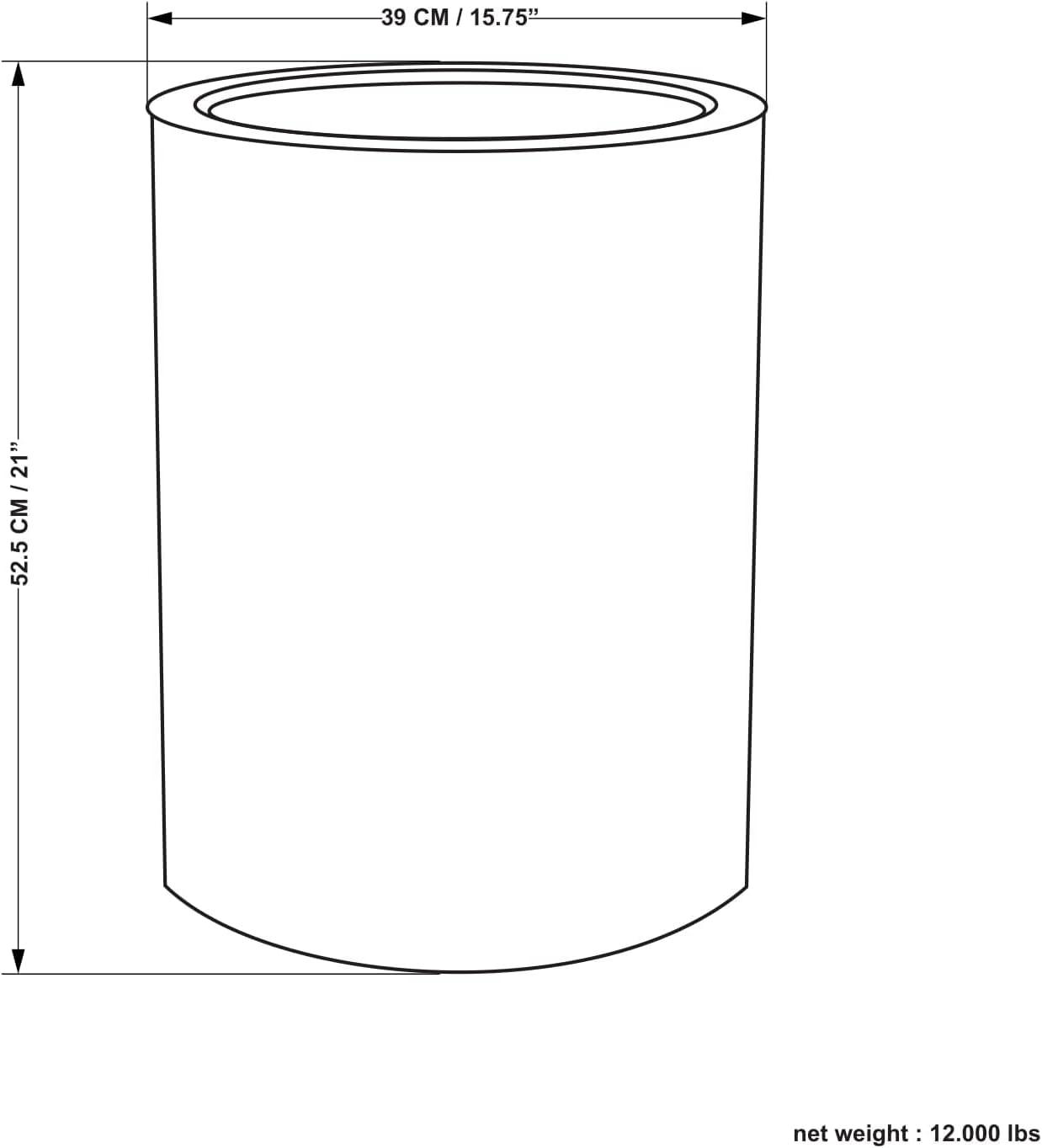 Tray Top Floor Shelf End Table