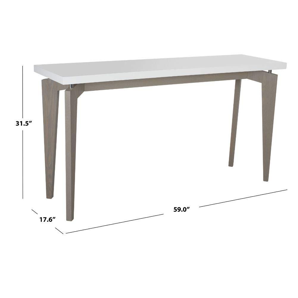 Josef Console Table - White/Grey - Safavieh