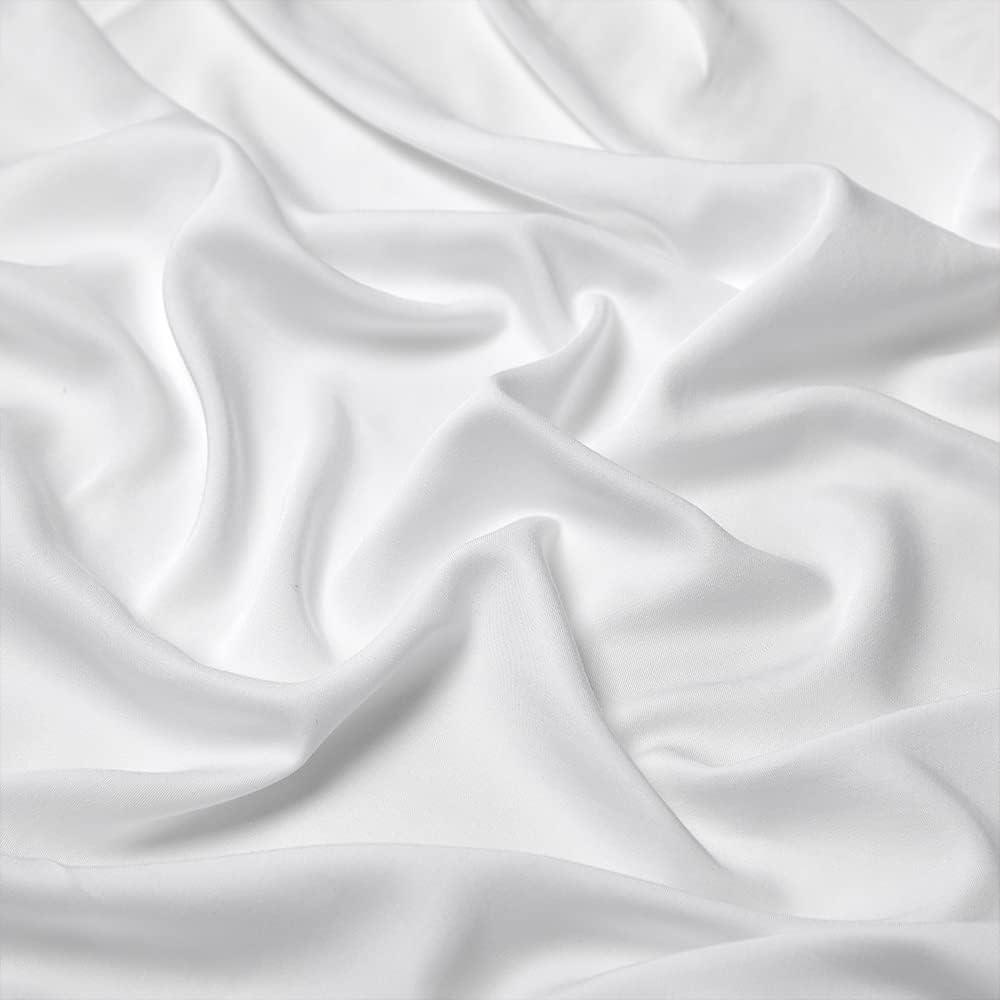 Superior Superior 300 Thread Count Rayon From Bamboo Solid Deep Pocket Bed Sheet Set