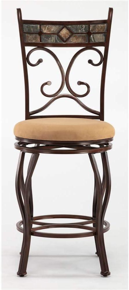 Boraam  Beau 24 Inch Swivel Counter Stool