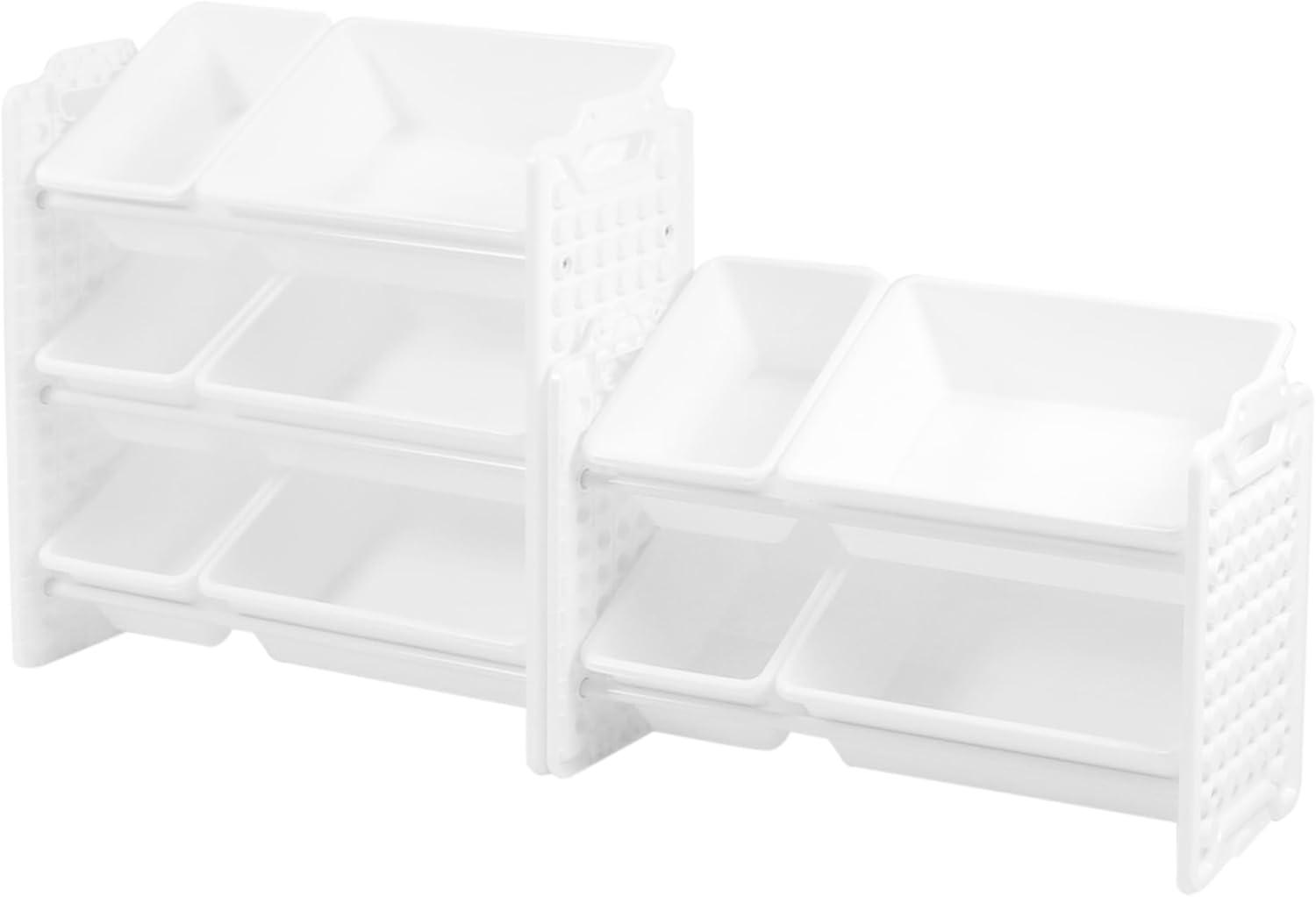 UNiPLAY 5 Tier Toy Storage Organizer with Removable Bins