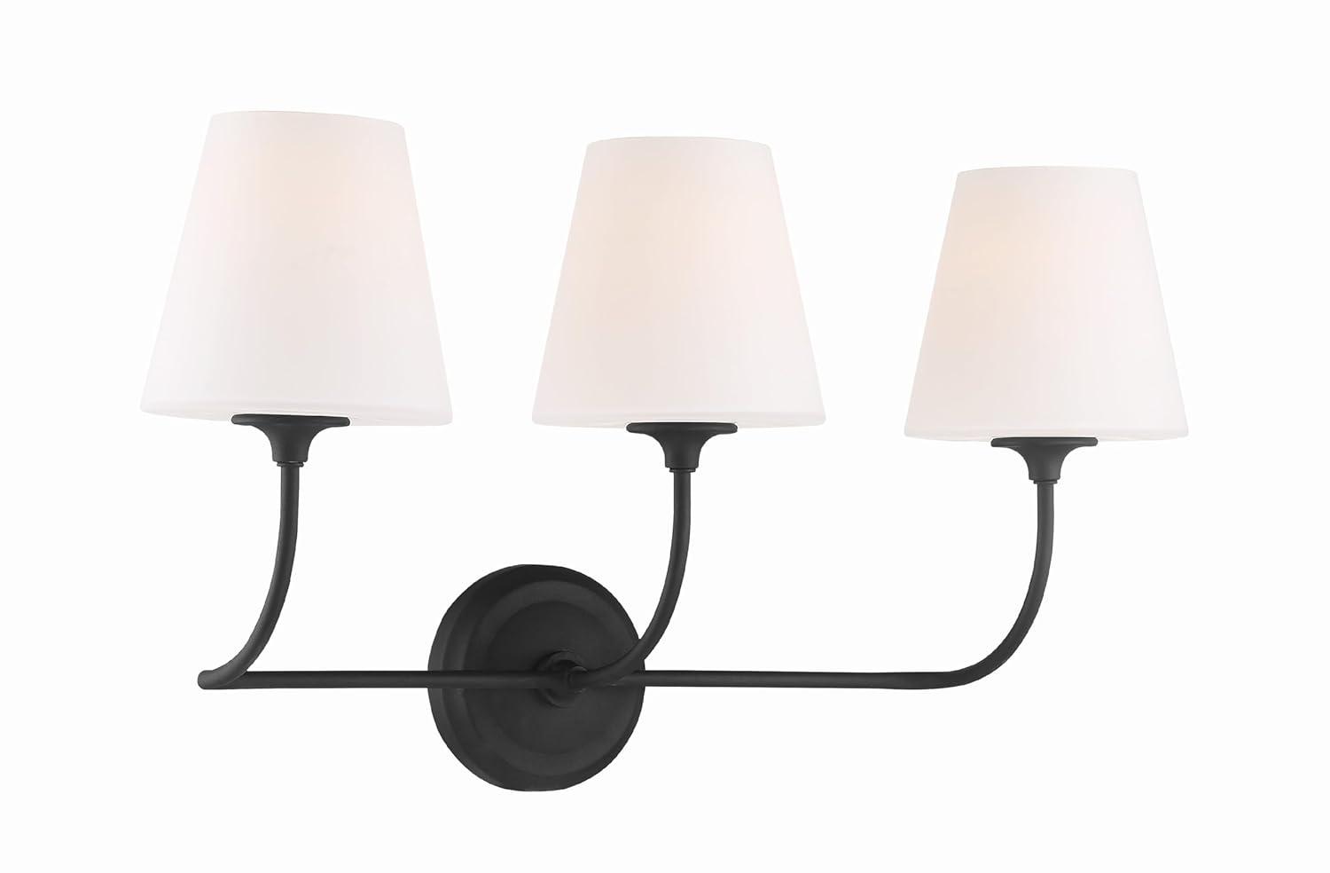 Crystorama Lighting - Bathroom Vanity - Sylvan 3 Light Bath Vanity in Classic