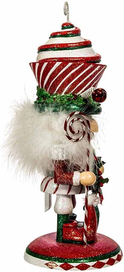 Kurt Adler 12-Inch Hollywood Cupcake Swirl Hat Nutcracker