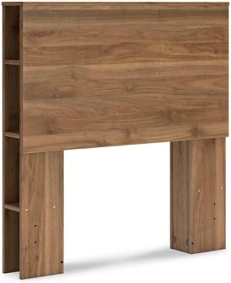 Signature Design by Ashley Aprilyn Twin Bookcase Headboard, Whitewash