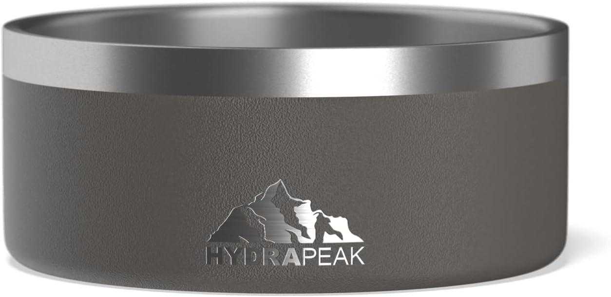 Hydrapeak Non Slip Stainless Steel Dog Bowl