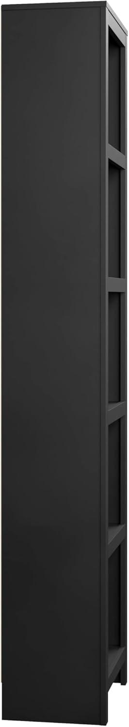 Prepac Tall 6-Shelf Bookcase, Drifted Gray