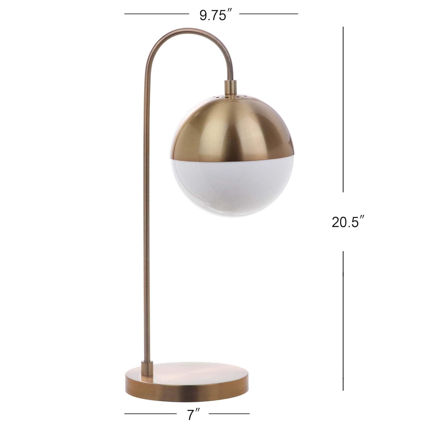 Gareth 20.5" Brass Desk Lamp