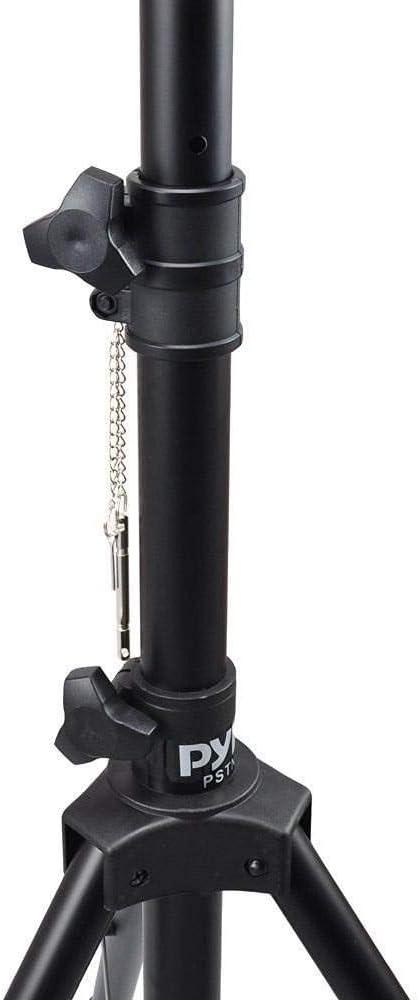 Pyle Pro Adjustable Extending Height Tripod Speaker Stand Holder Mount, 2-Pack