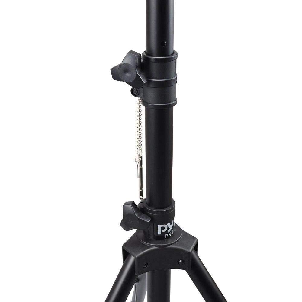 Pyle Pro Adjustable Extending Height Tripod Speaker Stand Holder Mount, 2-Pack