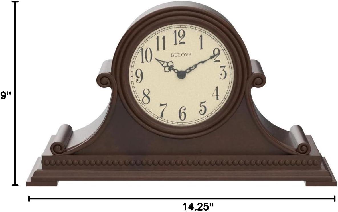 Bulova 35'' H Solid Wood