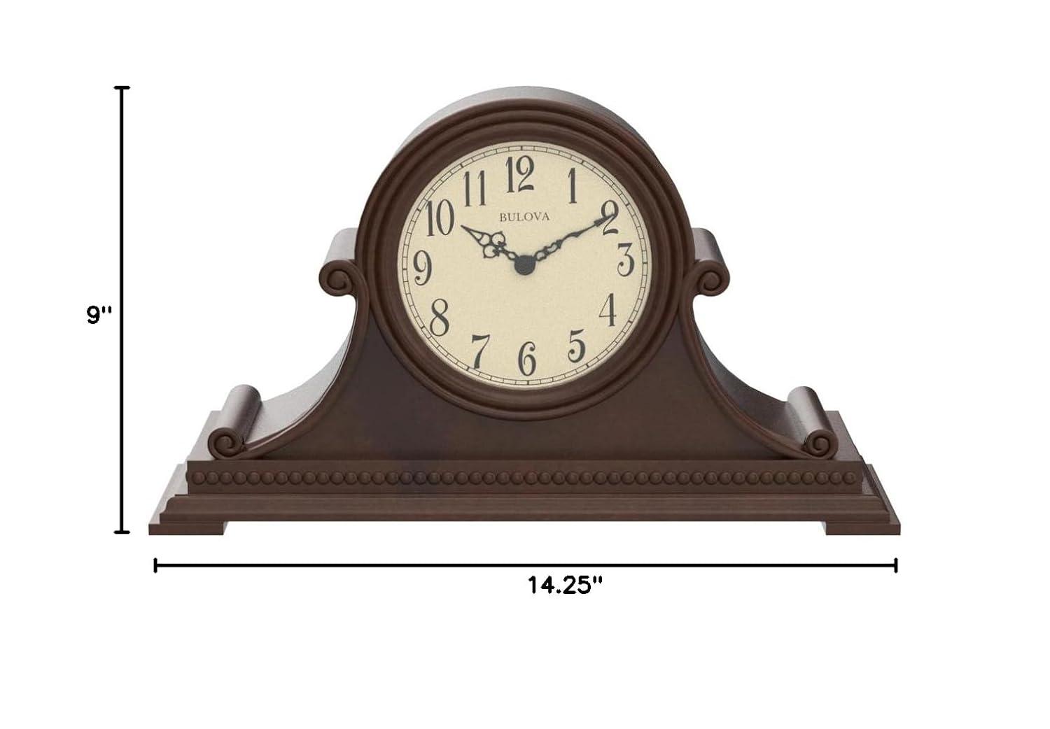 Bulova 35'' H Solid Wood