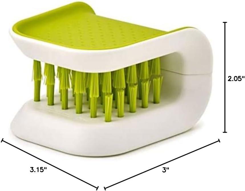 Joseph Joseph BladeBrush Knife and Cutlery Cleaner - Green