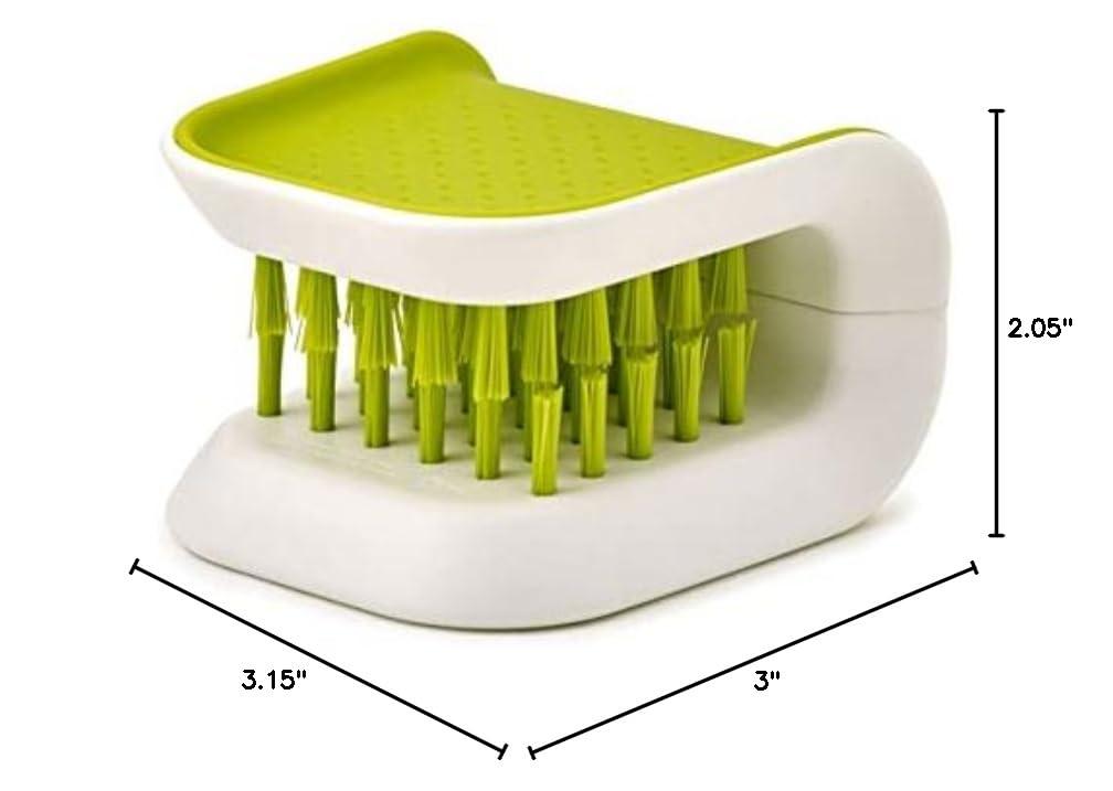 Joseph Joseph BladeBrush Knife and Cutlery Cleaner - Green