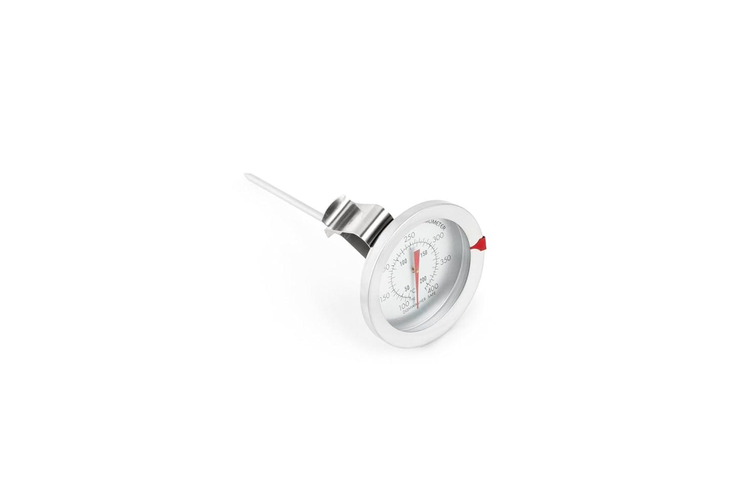 Stainless Steel Analog Candy and Deep Fry Thermometer, 2.75 x 5.75 inches
