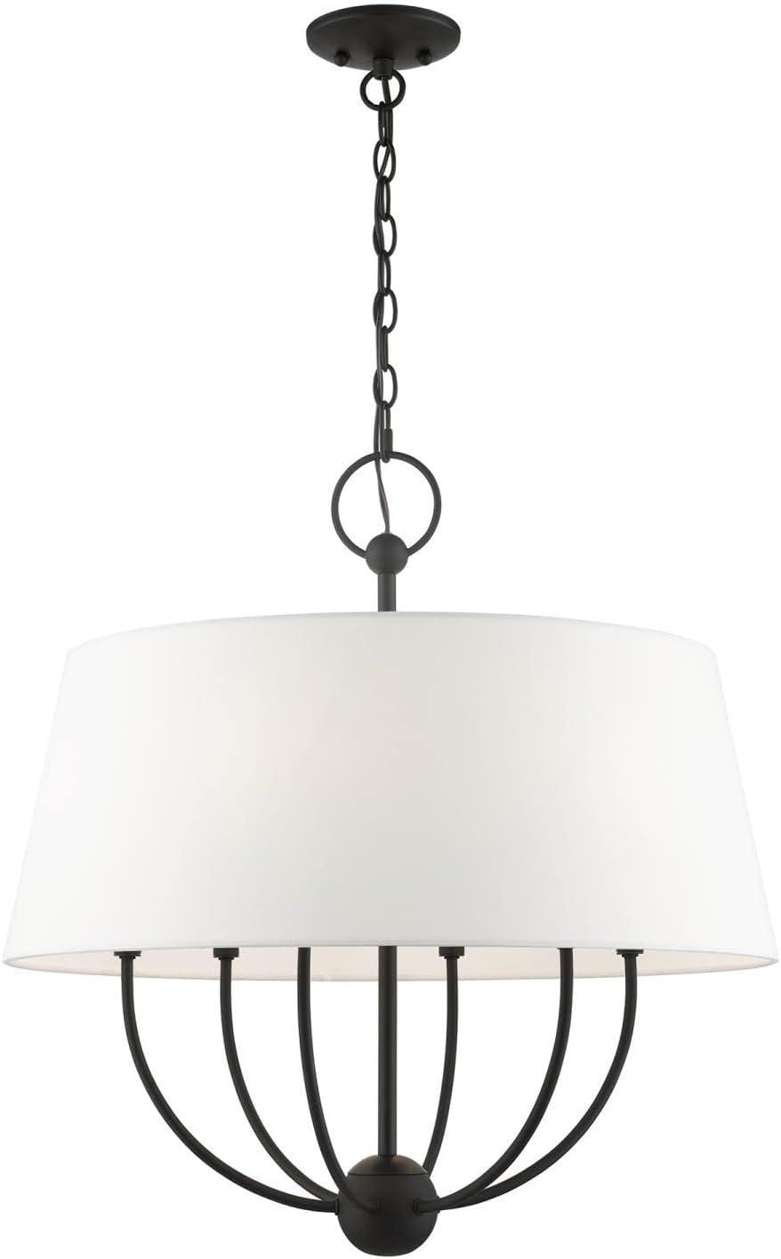 Livex Lighting Ridgecrest 6 - Light Pendant in  Black