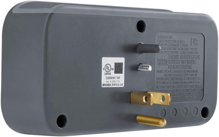 3Outlet Surge Protectr Wll Mnt